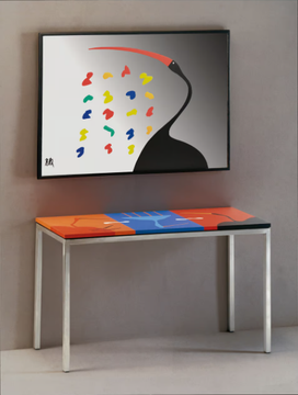 3-FLY - Rectangular laminate console table by formitalia luxury group - view 3